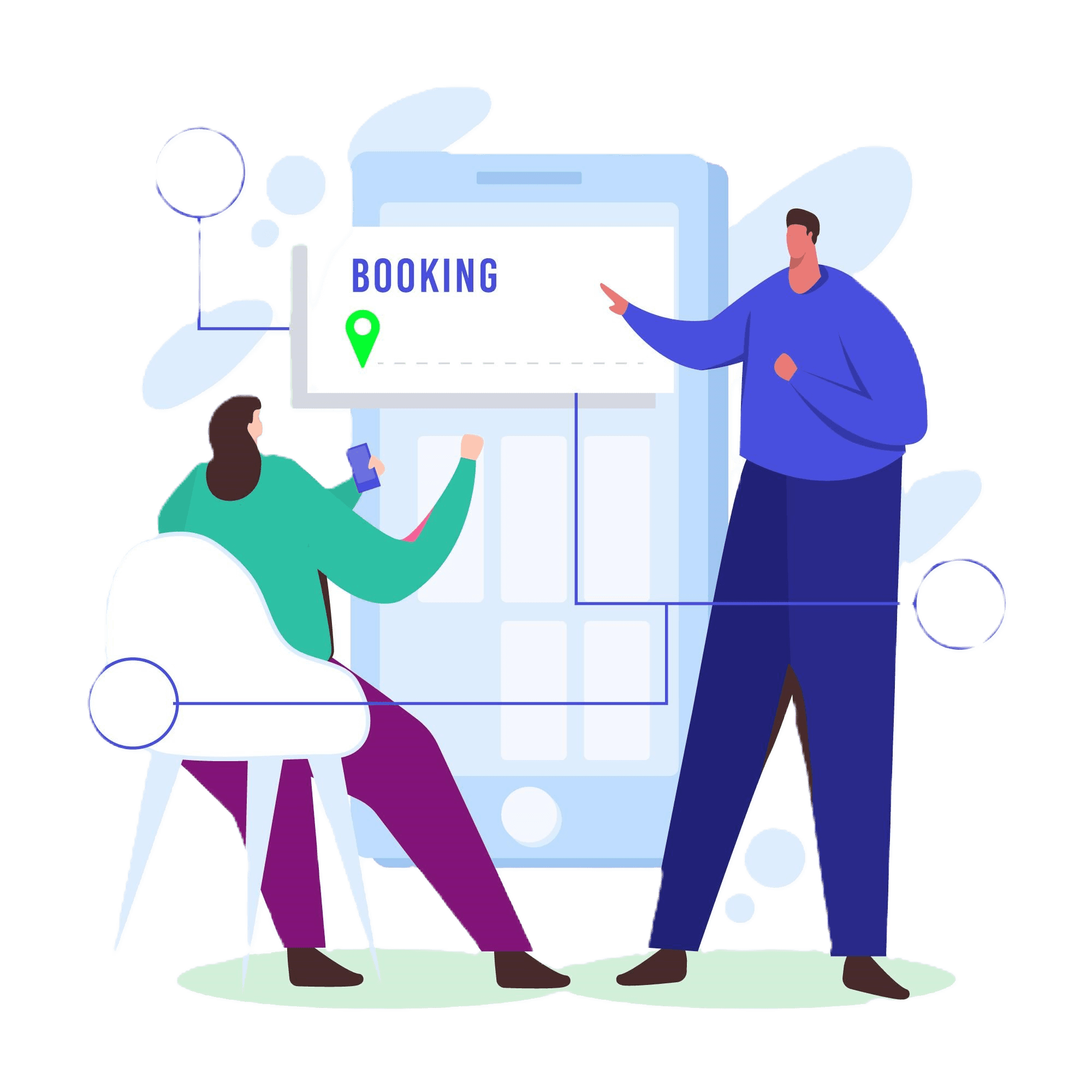 Online comparing and booking